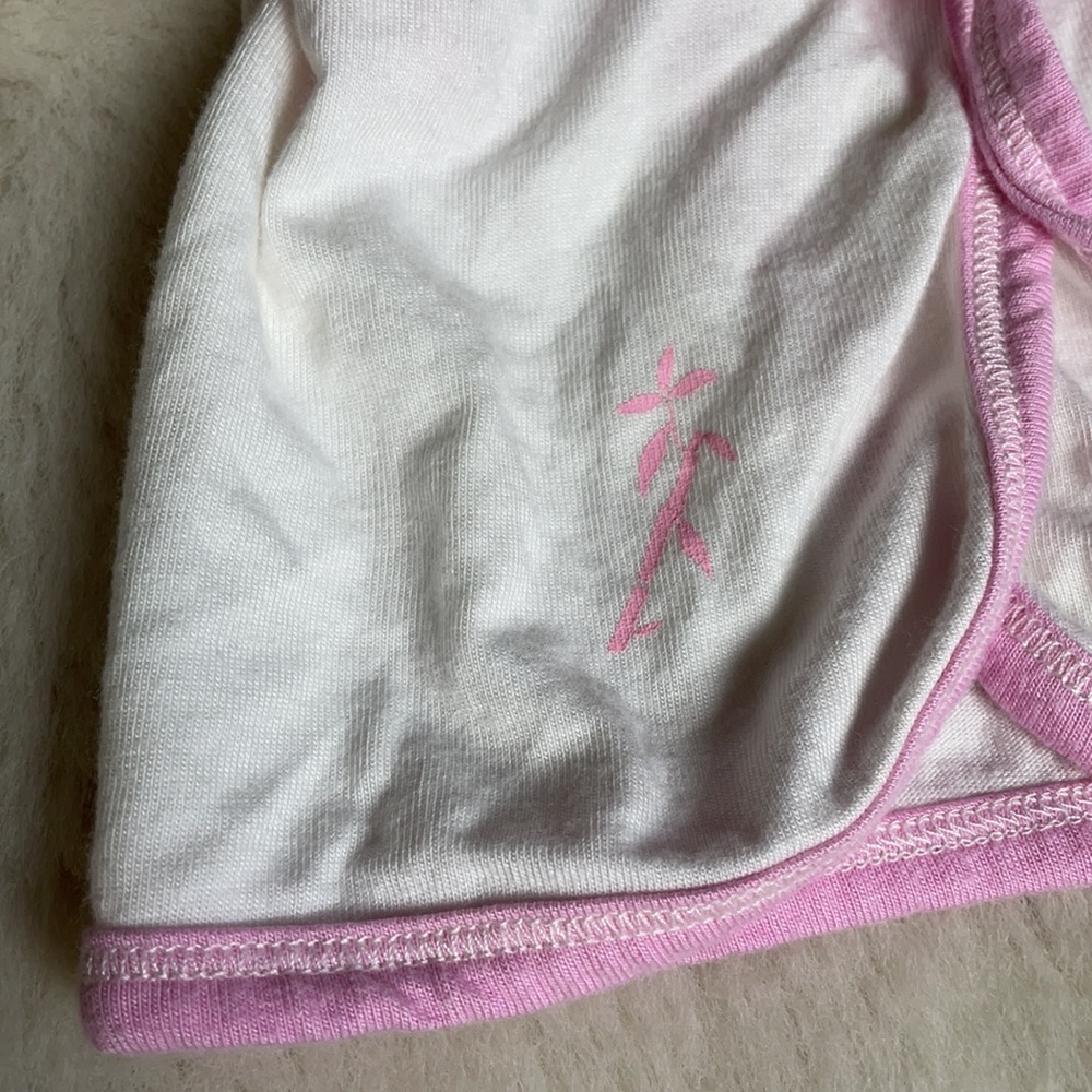 Sprout | Ivory & Pink Bamboo Pajama Set | 0-1 Month - Picture 9 of 15